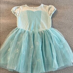 GAP Disney Light Blue Frozen Tulle Dress